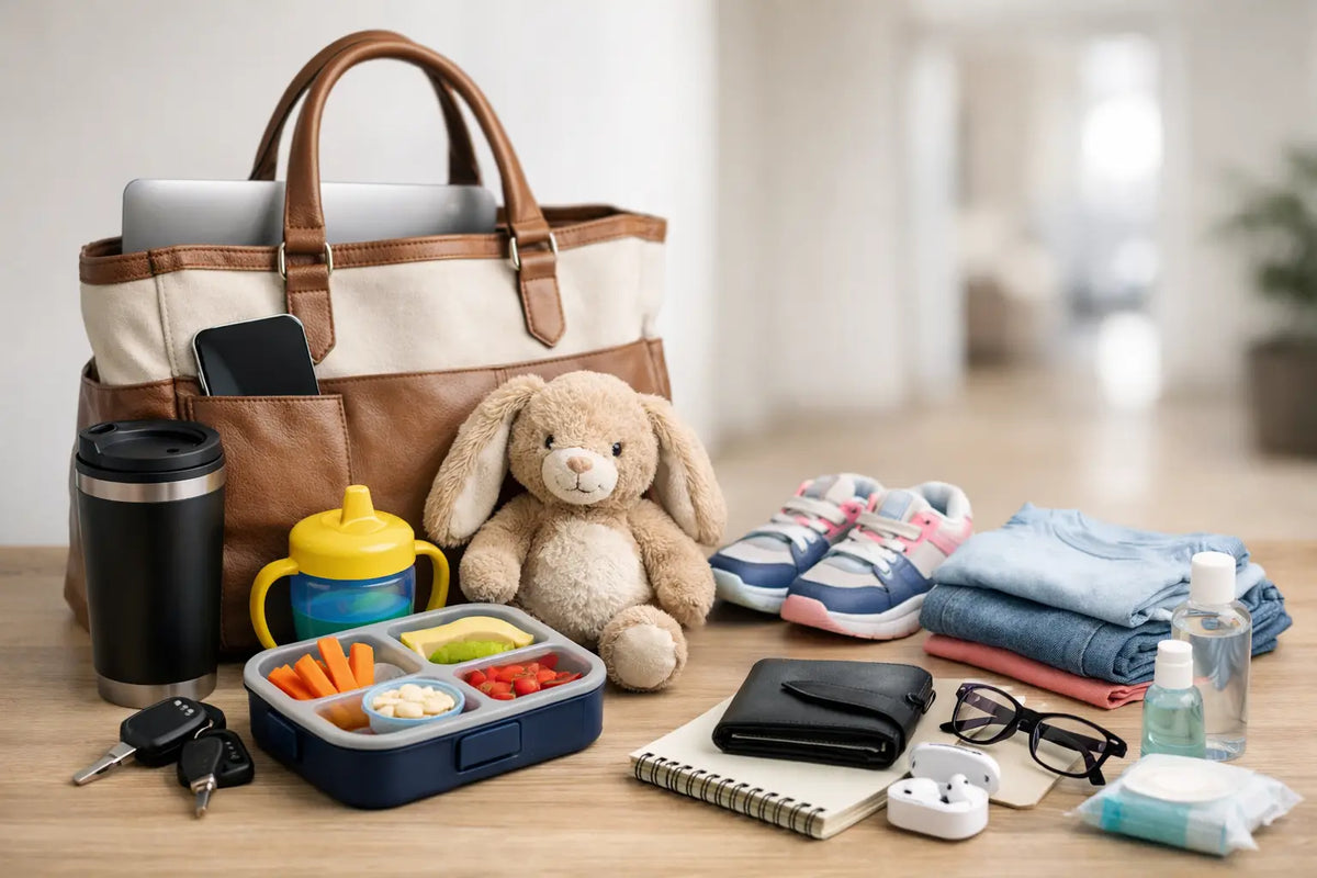 Preschool Pickup Bag Essentials for Workdays