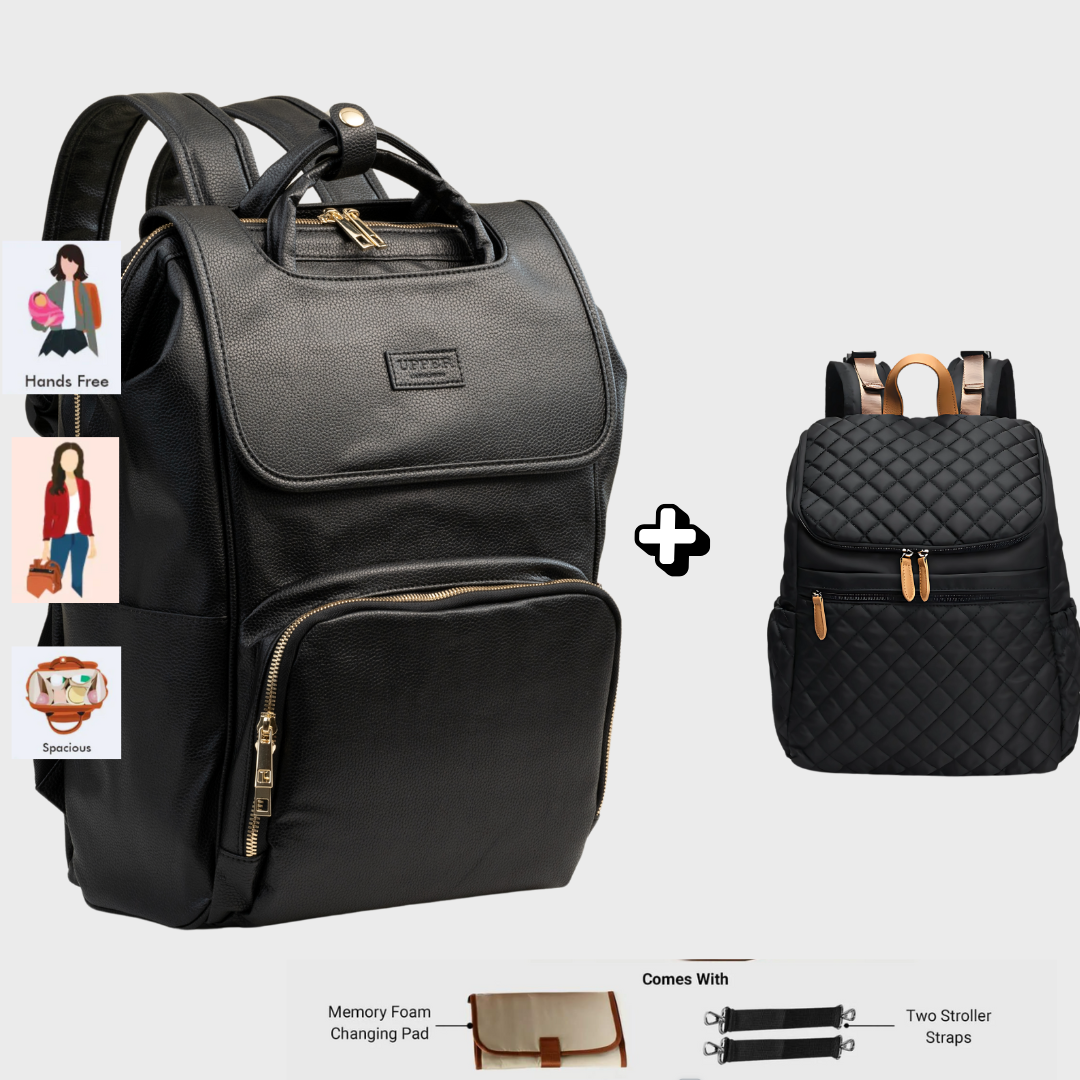 Best Trending Diaper Bag Backpack Baby Mom Gift Leather Travel Large Stylish Modern Nappy Waterproof Stroller Hospital Changing Bag