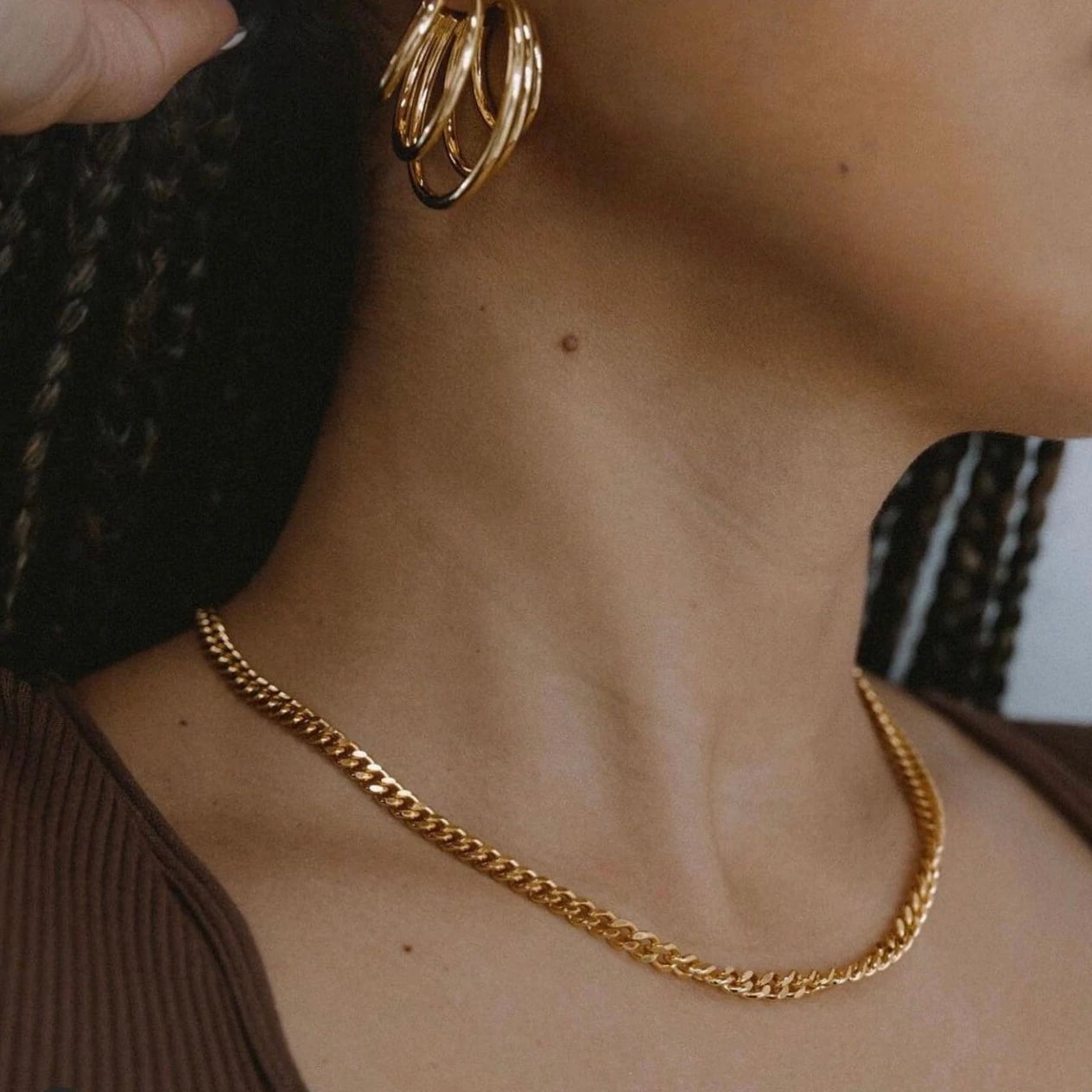 Best Trending Gold Chain Necklace for Birthday Wedding Gift Mom Wife Holiday