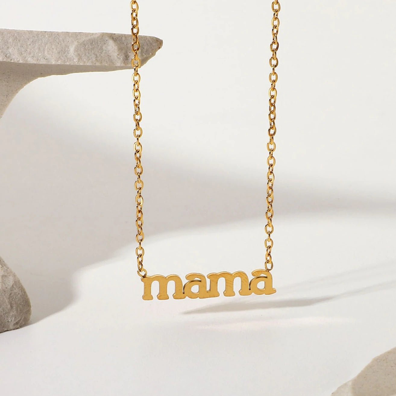 Best Trending Gift for Mom Gold Necklace Birthday Holiday