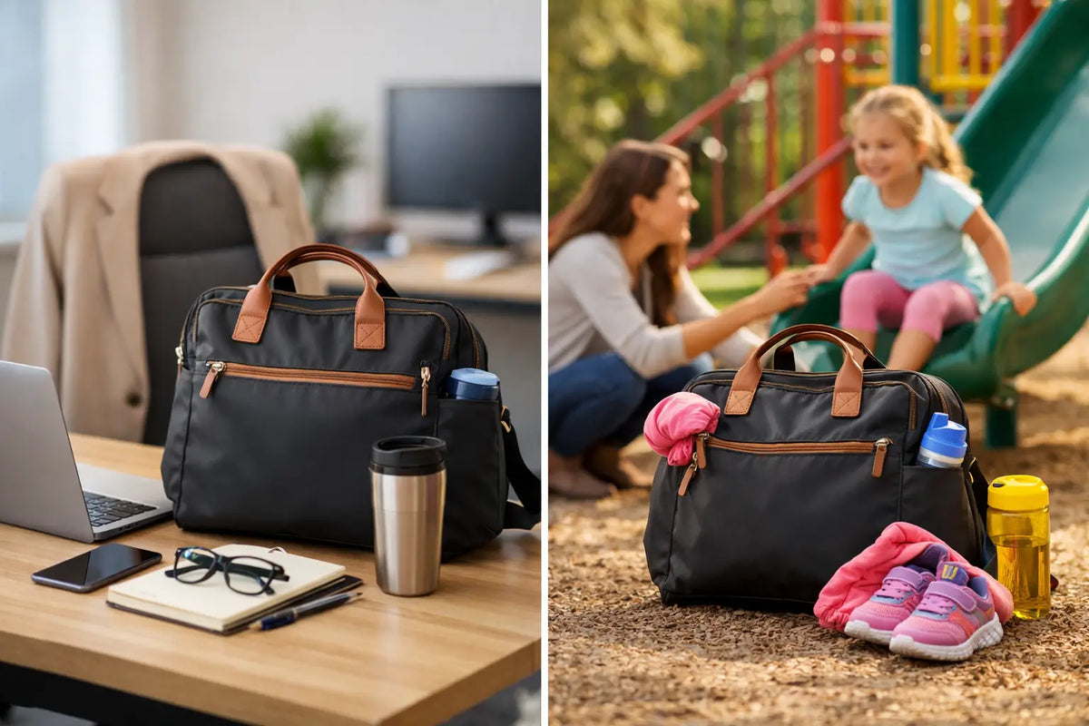 Office-to-Playground Bag Guide for Working Moms