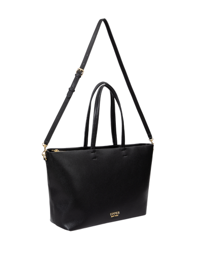 black tote bag for travel Daily Travel Tote | Laptop Tote with Trolley Sleeve