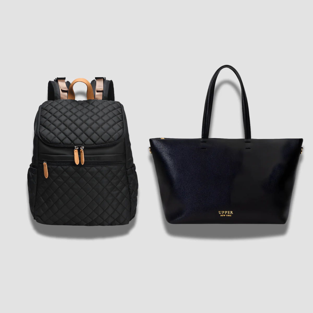 Maison Air backpack and Carry-On Tote in black