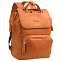 La Madison™ - Elegant Vegan Leather Diaper Bag Backpack