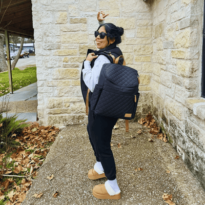 Best Trending Diaper Bag Backpack Baby Mom Gift Leather Travel Large Stylish Modern Nappy Waterproof Stroller Hospital Changing Bag