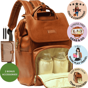 Best Trending Diaper Bag Backpack Gift for Mom, Baby, Travel.