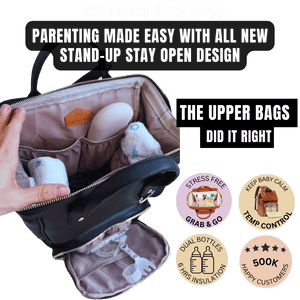 Best Trending Diaper Bag Backpack Gift for Mom, Baby, Travel.