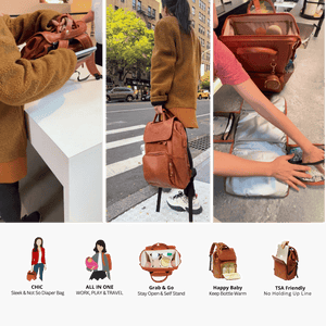 Best Trending Diaper Bag Backpack Gift for Mom, Baby, Travel.