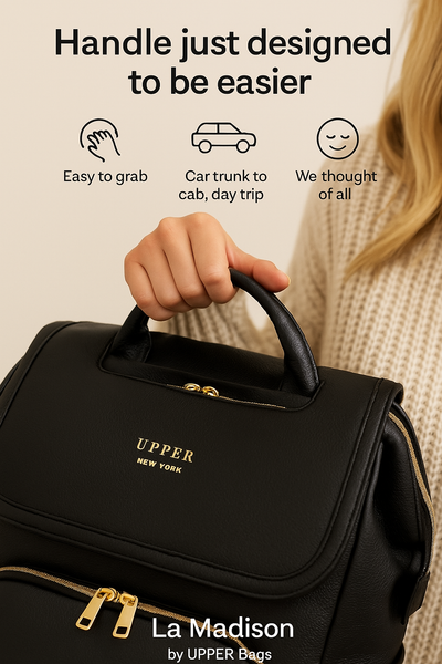 Best Trending Diaper Bag Backpack Baby Mom Gift Leather Travel Large Stylish Modern Nappy Waterproof Stroller Hospital Changing Bag