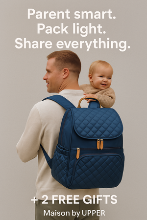 Maison - Ultra Light weight + comfort Everyday Diaper Backpack