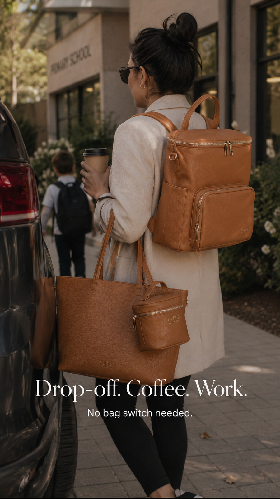 Drop-off to work.