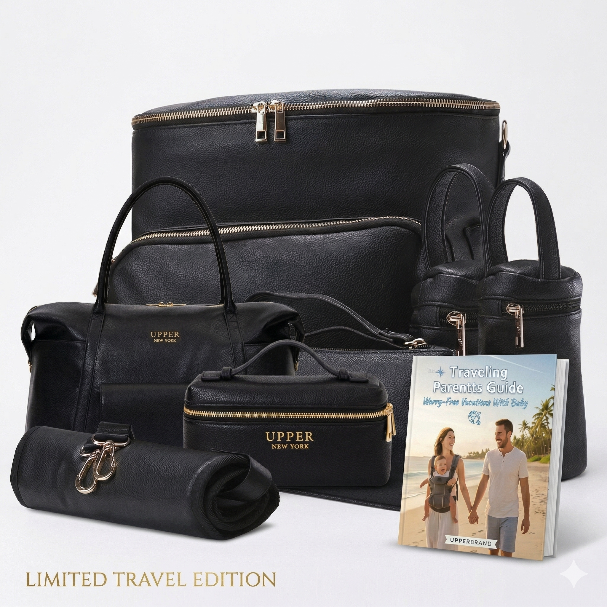 Harvey 25L- XL Travel Diaper Backpack+