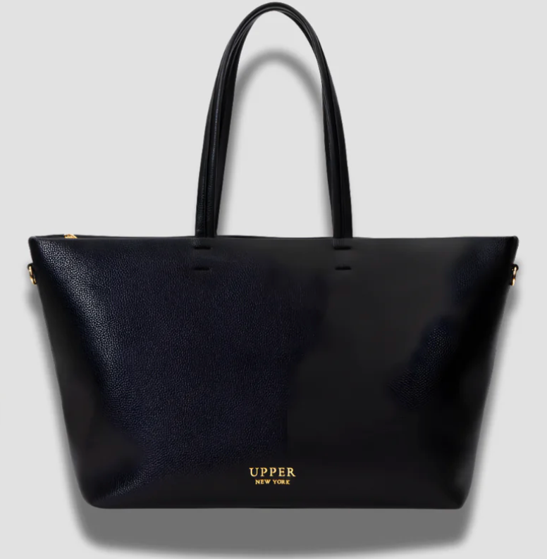Carry-On Tote in black, front view