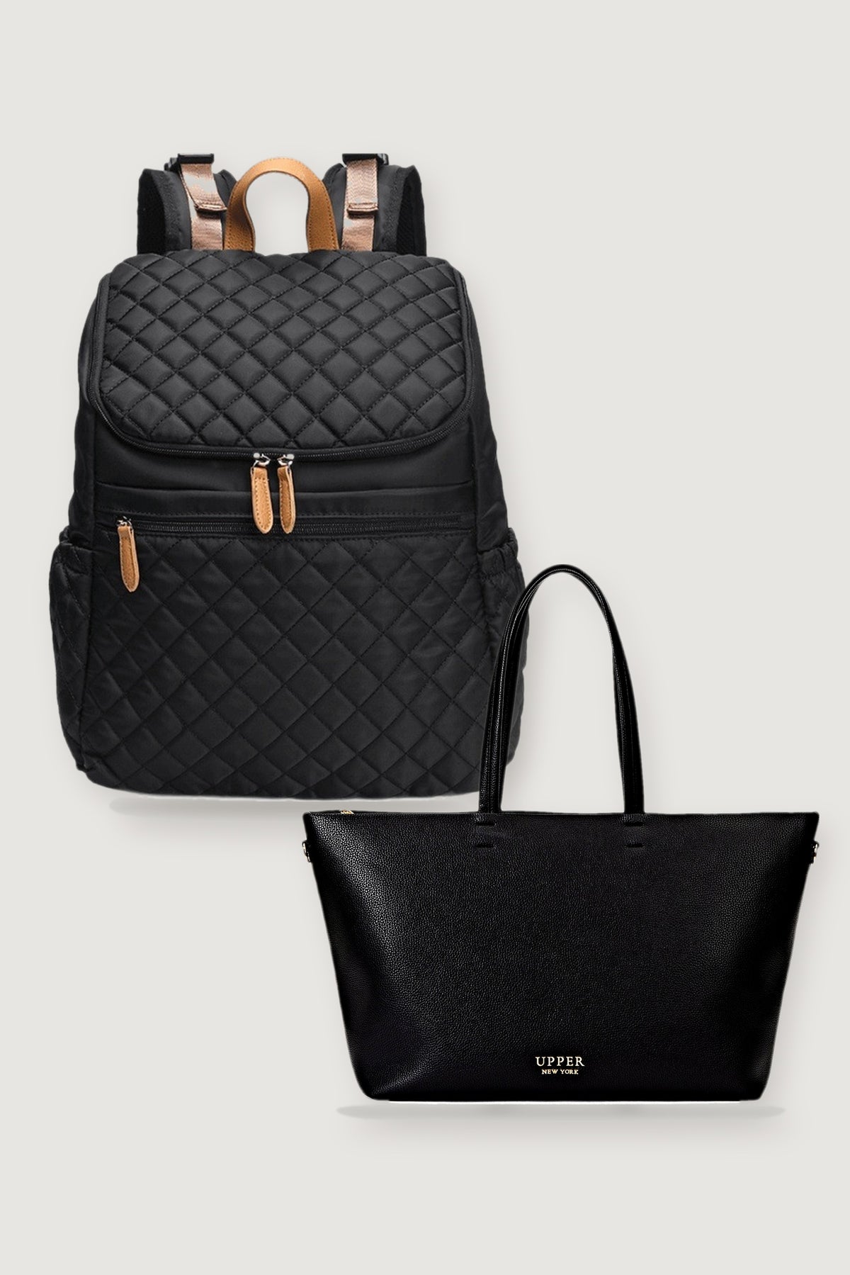 The Travel Duo – Maison Air backpack and Carry-On Tote
