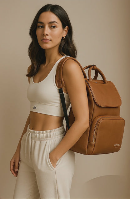 Best Trending Leather Backpack Diaper Bag for Mom Baby Gift on Sale, Travel Large Waterproof Stylish Modern Mommy Nappy Stroller Hospital Changing Bag, Spring Summer Fall Winter Christmas Holiday Sale, UPPER
