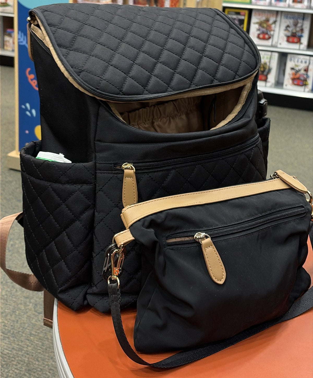 Maison Air with the slim crossbody pouch