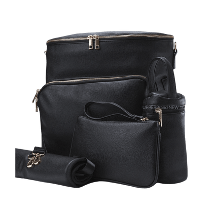 Best Trending Leather Backpack Diaper Bag for Mom Baby Gift on Sale, Travel Large Waterproof Stylish Modern Mommy Nappy Stroller Hospital Changing Bag, Spring Summer Fall Winter Christmas Holiday Sale, UPPER