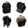 UPPER 549 - Luggage & Bags > Diaper Bags La Madison - Elegant Vegan Leather Diaper Bag Backpack