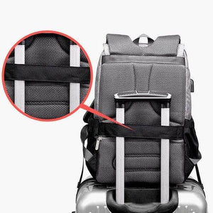 UPPER 549 - Luggage & Bags > Diaper Bags Milan - Light Comfort Everyday Travel Backpack (USB Charging + Bottle Warmer)