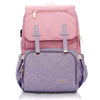 UPPER 549 - Luggage & Bags > Diaper Bags Pink/Grey Milan - Limited Edition (USB Charging + Bottle Warmer) Diaper Bag Backpack