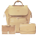 UPPER 549 - Luggage & Bags > Diaper Bags Sandy Beige- relaxing beachside La Madison™ II Backpack Set (Limited)