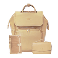 UPPER 549 - Luggage & Bags > Diaper Bags Sandy Beige- relaxing beachside La Madison™ II Backpack Set (Limited)