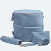 UPPER 549 - Luggage & Bags > Diaper Bags Sky- blue The Maison diaper Bag - Pebble ( Free 4pc Gift Set )