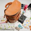 UPPER 549 - Luggage & Bags > Diaper Bags The Maison diaper Bag - Pebble ( Free 4pc Gift Set )