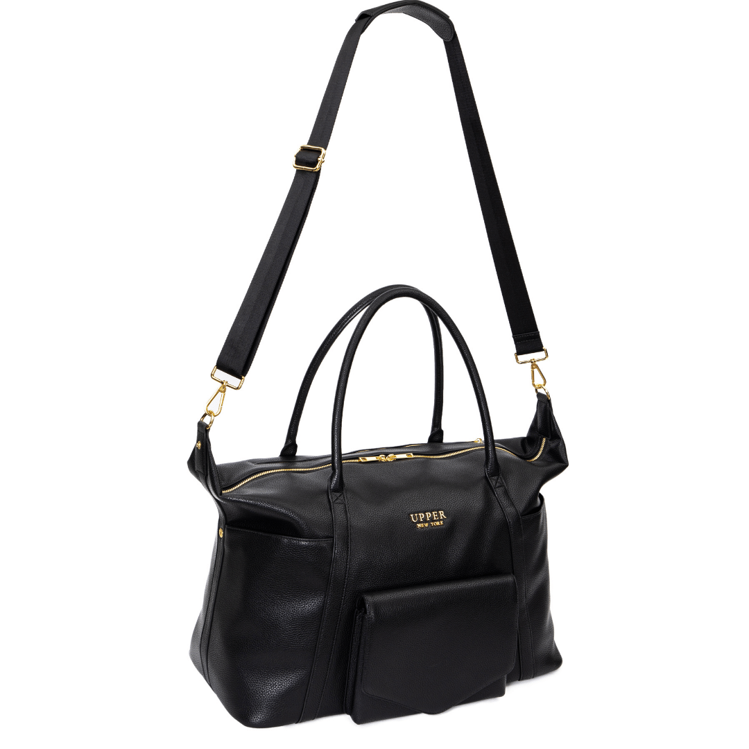 Weekender 38 family carry-on duffel in black