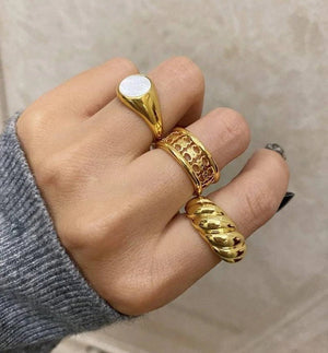 UPPER 200 - Apparel & Accessories > Jewelry > Rings Mason & Madison Croissant Dôme Ring