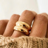 UPPER 200 - Apparel & Accessories > Jewelry > Rings NYC Duo Ridge Ring