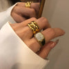 UPPER 200 - Apparel & Accessories > Jewelry > Rings NYC Duo Ridge Ring