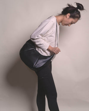 UPPER Brand The LaMadison MicoRepel™  half-moon-shaped Bag