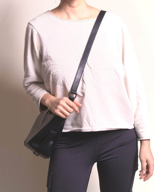 UPPER Brand The LaMadison MicoRepel™  half-moon-shaped Bag