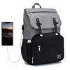 UPPER 549 - Luggage & Bags > Diaper Bags Black/Grey Milan S (Special Edition 2021) Diaper Bag Backpack
