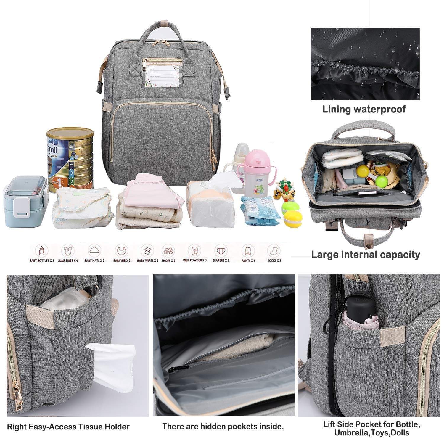 Carry Pack  Travel Diaper Bag – TernX®